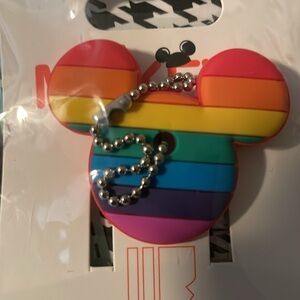 *MICKEYS - Micky Rainbow Keychain - New* *Unopened* 🐭🌈 LGBTQ+